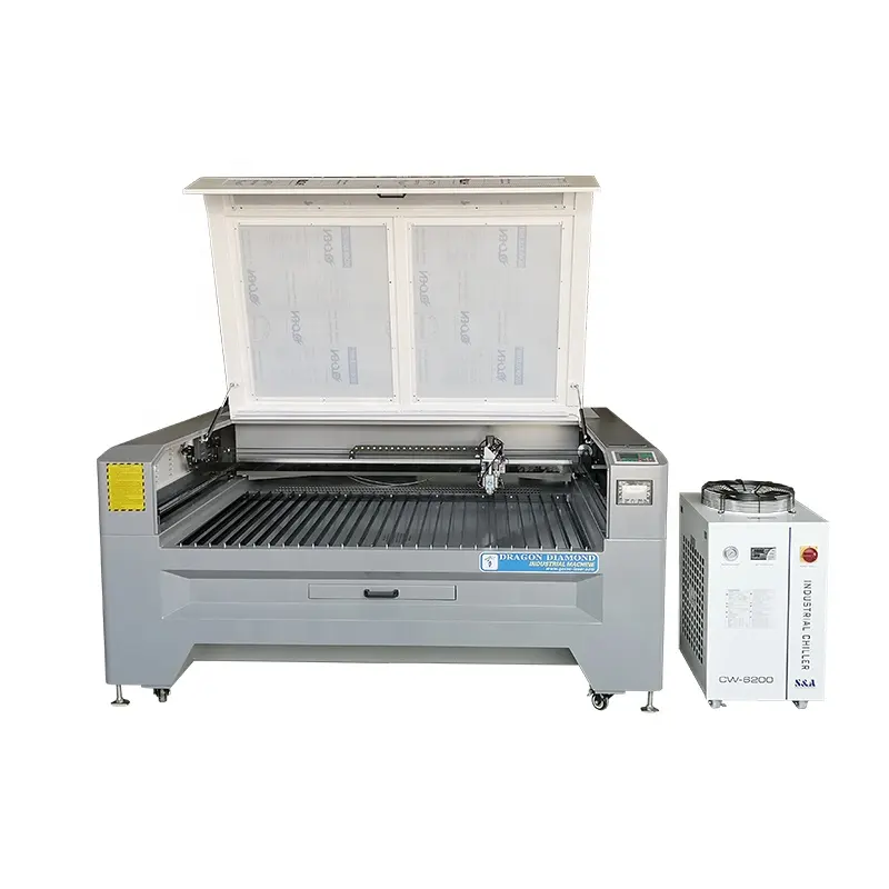 Mix Laser Metal Cutting Machine For Stainless Steel Carbon Steel 160*100CM With RECI Laser Tube