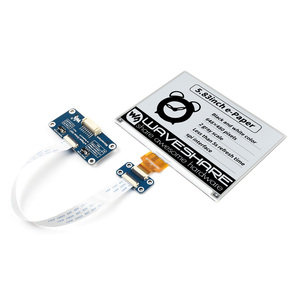 Waves hare 5,83 Zoll E-Ink Roh display rot/schwarz/weiß dreifarbiges E-Paper SPI-kompatibles Raspberry Pi/Arduino/STM32 600x448 - Product Image 5