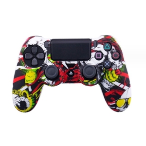 Custodia protettiva in gomma per PS4 custodia Controller per PS4 Cover di protezione in Silicone di controllo PS4 - Product Image 5
