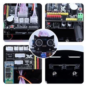 Smart Car Robot Kit UNO Bot Bluetooth-Fernroboter-Starter Kompatibel mit Arduino Kit
