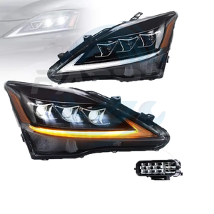 自動車照明システムLexuss用車のLEDヘッドライト2006 -2012 IS/GS IS200/IS250/GS350 Bi-キセノンフロントLEDヘッドライトアセンブリ - Product Image 1