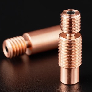 BI All Metal Heatbreak V6 HOTEND Copper and Heatbreak for 1.75mm Filament Smooth <strong>Prusa</strong> <strong>I3</strong> MK3 - Product Image 5