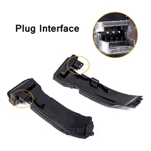 Amber LED ayna sıralı dönüş sinyal ışıkları Ford Focus 4 MK4 için sol el sürücü dinamik yan flaşör göstergesi tekrarlayıcı lamba - Product Image 3