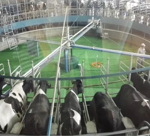 Apps and <strong>Computer</strong> Monitored /control Turning Circular Milking Parlor 60 Positions - Product Image 1