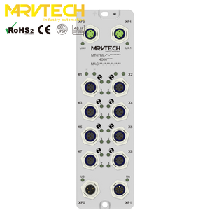 Marvtech IP67 M12 8チャンネル入力コネクタ付きコードフィールドバスモジュールethercatバルブ部品産業用PCIO-Link - Product Image 2