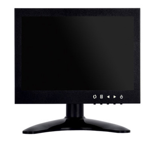 Desktop 8 Inch Metal Frame <strong>LED</strong> Computer <strong>Monitor</strong> 8 Inch Square Screen 1024x768 Pixels <strong>LCD</strong> <strong>Monitor</strong> with HDMIe <strong>BNC</strong> VGA AV USB Audio - Product Image 1