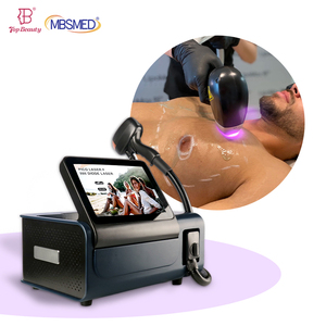 جهاز إزالة الشعر بالليزر المحمول CE TUV احترافي بثلاثة أطوال موجية 755 و808 و1064 نانومتر مع تبريد الثلج - Product Image 1