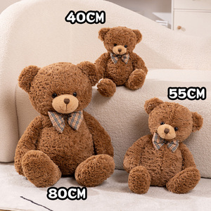 Ce/AstmOemカスタム推奨クラシックハグテディベアぬいぐるみPiliowBowKnotビッグテディベアぬいぐるみクマ人形 - Product Image 6