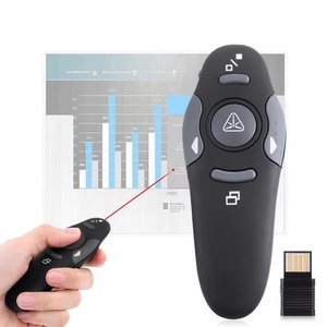 2.4G PPT Laser Präsentation zeiger Fernbedienung USB Wireless Presenter Powerpoint Clicker