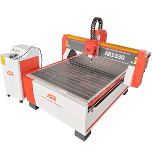 Jinan Factory AR1330 Madera MDF Contrachapado Alucobond Aluminio Corte 3D Tallado Woodworkinh CNC Router con controlador DSP - Product Image 1