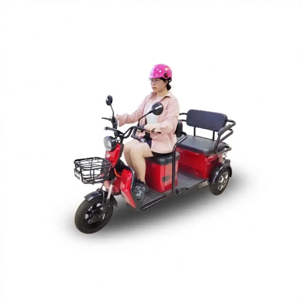 Reliable 60V E Trike For Elders Tricycle 3 Wheels High Quality