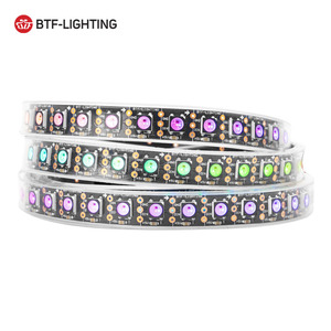 Pixel ad alta densità Rbgic colore sogno 1m 144Led IP67 IP20 digitale lampeggiante Ws2812b striscia Led - Product Image 1