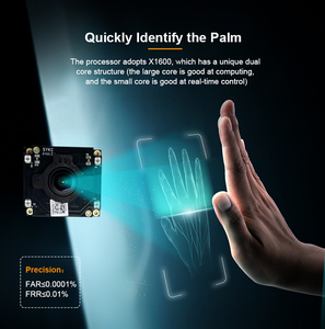 Lector de código de barras 1D 2D Palm Vein, escáner de código de barras integrado, módulo de motor para control de acceso y pago - Product Image 5