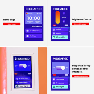Whole Body RL600MAX Touch <strong>Infrared</strong> Light Therapy Panel With Remote Control Red Light Therapy Device - Product Image 3