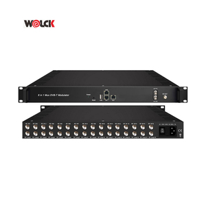 Transmodulator 16 in 1 Mux-scrambling <strong>DVB</strong>-S Tuner to Rf Modulator 16 Carriers <strong>Outputs</strong> 16 in One Qam Momdulator - Product Image 2