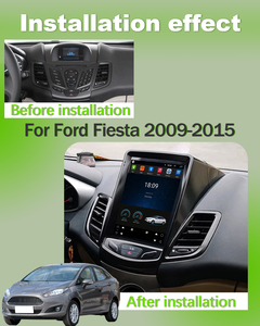 9.7-inch Android 13 Tesla-style Car Radio GPS Navigation for Ford <strong>Fiesta</strong> 2009-2015 Reverse Assist Car Multimedia Player - Product Image 3