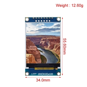TZT 1,77 Zoll TFT LCD-Bildschirm 128*160 1,77 TFTSPI TFT-Farbbild schirm modul Serielles Anschluss modul Für Arduino UNO R3