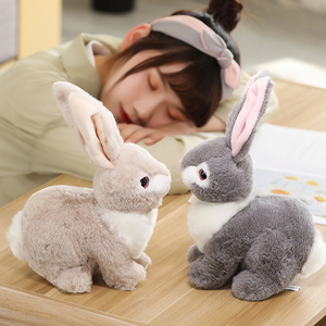 シミュレーションぬいぐるみウサギバニールック本物のシミュレーション - Product Image 6