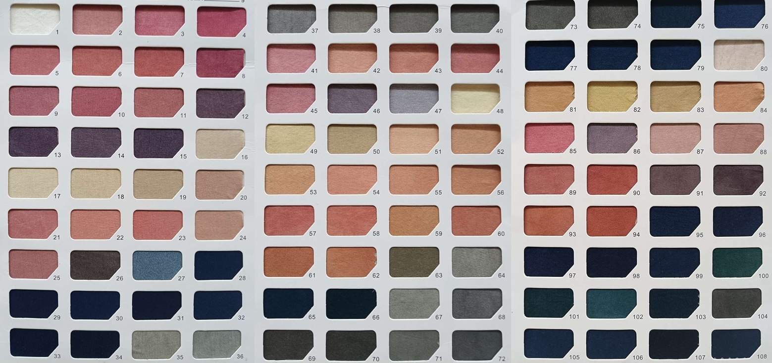 108 couleurs personnalisables