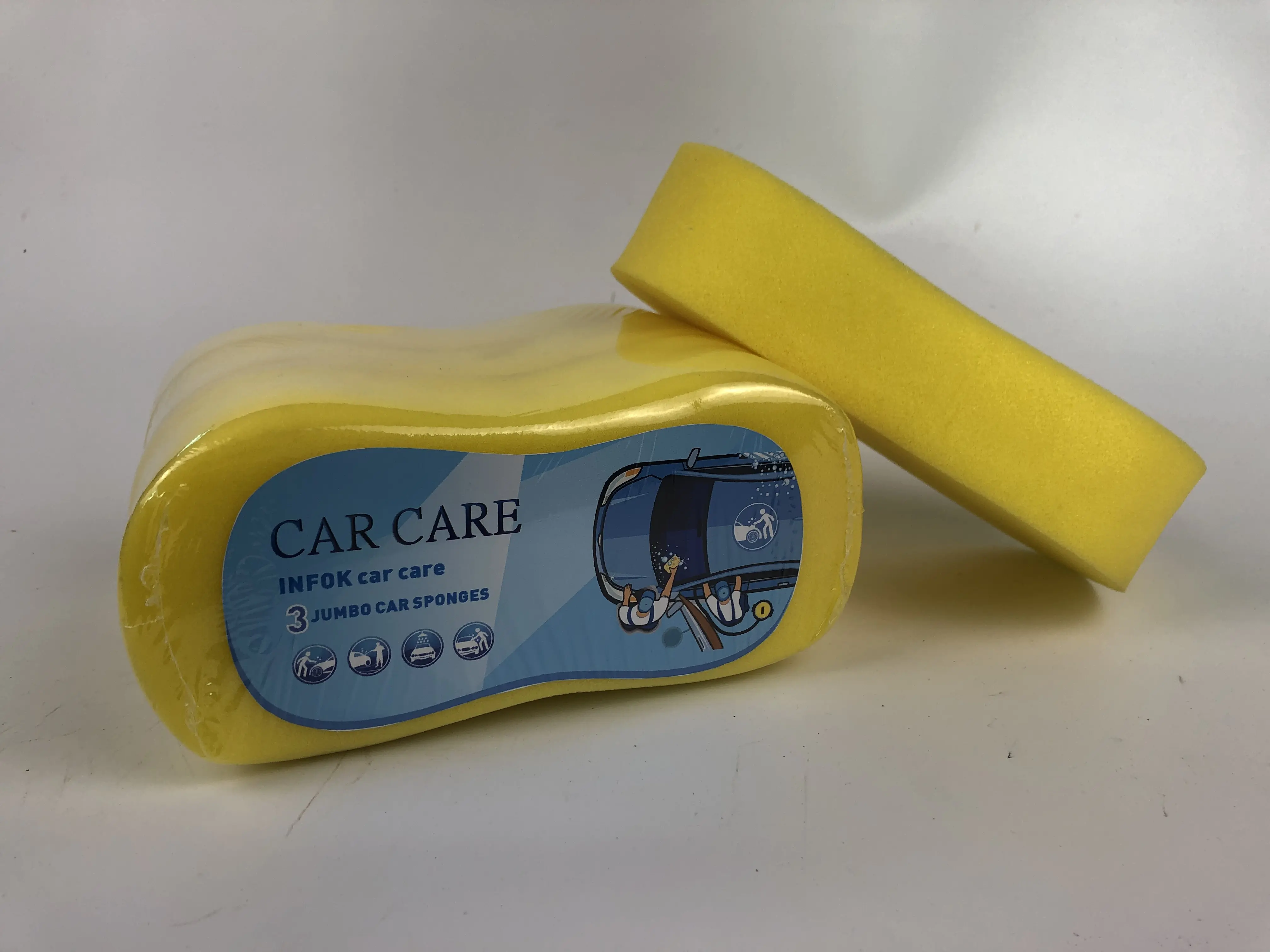 New Design Car Wash Foam Cleaning Custom Car Polishing Sponge