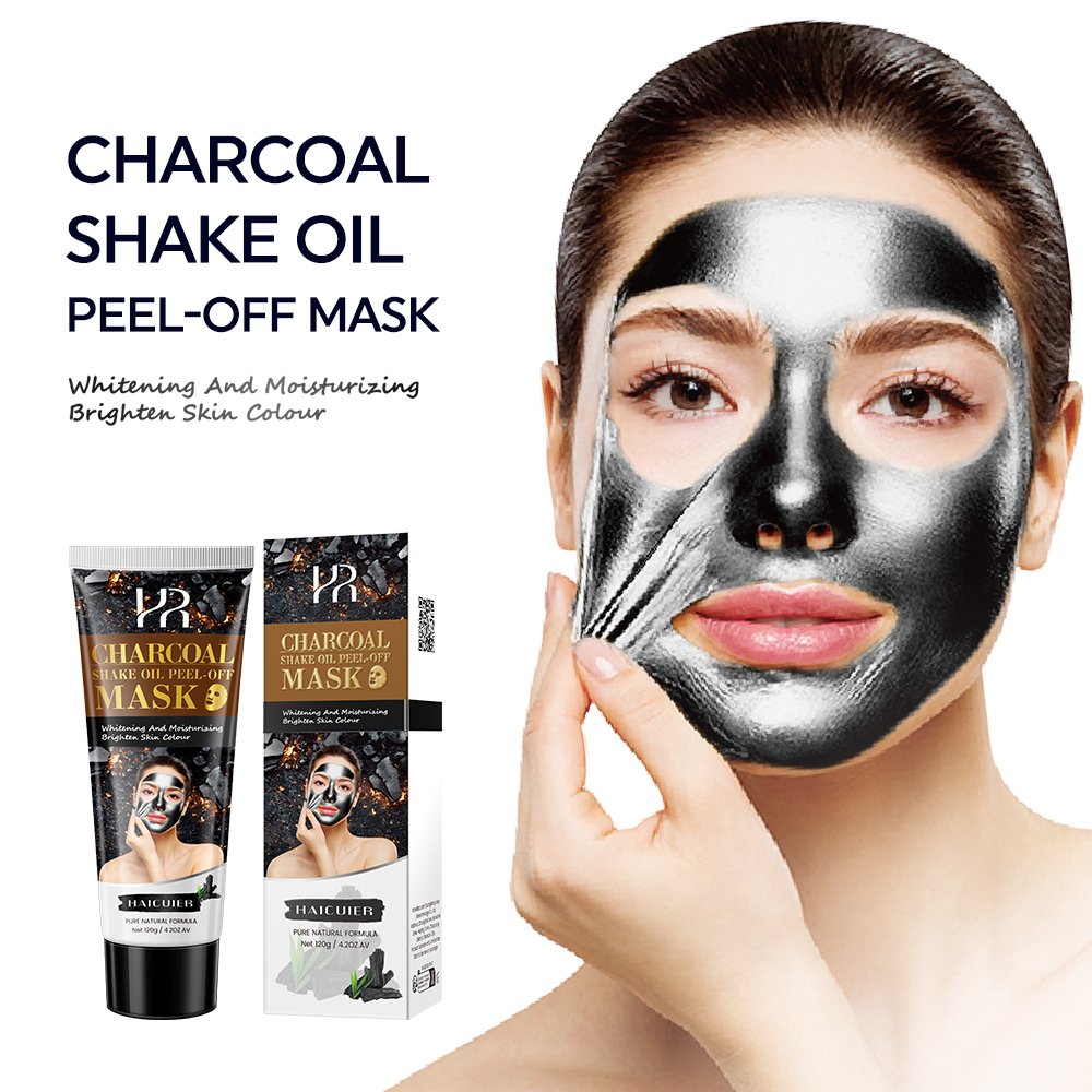 Charcoal Shake Oil Peel-off Mask
