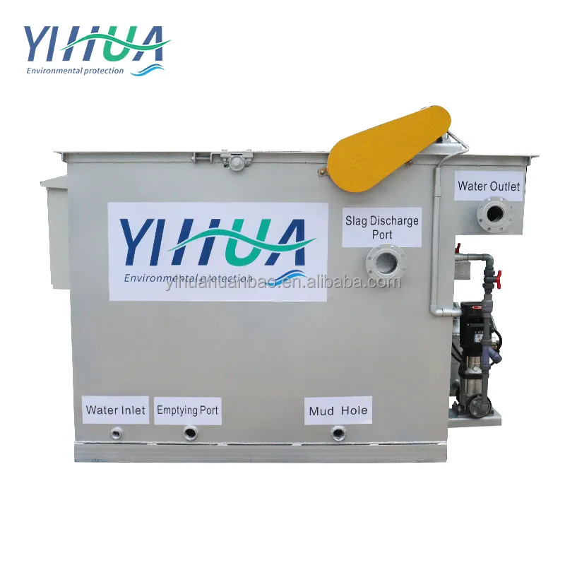 Unità di trattamento delle acque reflue impianto di depurazione attrezzature per flottazione ad aria disciolta
