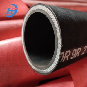 Sae 100 r1 <span class=keywords><strong>r2</strong></span> 1sn 2sn 1sc 2sc 4sp תעשייתי שחור חלק גמיש גמיש סינתטי גומי צינור לחץ גבוה צינור הידראולי צינור הידראולי צינור