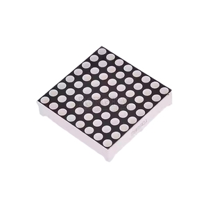 Alta luce Mini 16pin 3mm 32x32mm 8x8 digitale rosso comune catodo LED Dot Matrix LED tubo modulo di visualizzazione 1088AS