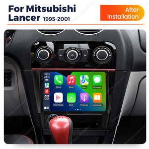 MEKEDE Android 13 Radio de coche pantalla táctil GPS Sat Navi reproductor estéreo USB Dual Entrada de cámara de visión trasera para Mitsubishi Lancer de 9 pulgadas - Product Image 2