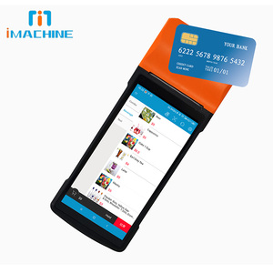 IMACHNE Android 13,0 Terminal de sistema POS de mano móvil WiFi/NFC/conectividad USB pantalla táctil con máquina de pago de impresora - Product Image 4