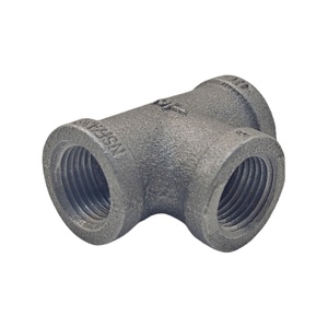 Chất lượng cao 3/4 inch đen dễ uốn sắt giảm <span class=keywords><strong>TEE</strong></span> fip FM Bull Head ống dẫn Phụ kiện dầu khí ống phụ kiện đường ống - Product Image 2