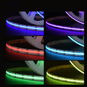Высококачественные, меняющие цвет, полноцветные 840 светодиоды RGB-Ledstrip COB, гибкие полосы света RGB COB, светодиодные полосы для лестницы в гостиной - Product Image 2