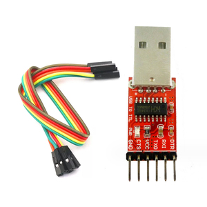 Rot und Schwarz CP2102 6-poliges USB TTL UART-Modul USB 2.0 Serial Converter Adapter ICs Produkt