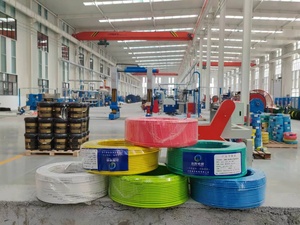 สาย BV ทองแดงบริสุทธิ์ลวดหุ้มฉนวนพีวีซีสายไฟฟ้าความร้อนที่เป็นของแข็งสำหรับการสร้างอาคารม้วนบรรจุ - Product Image 6