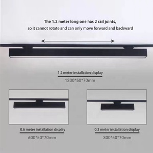 Ofis gömme Linear lineer ışık Led tavan yayan diyot Led lineer tüp 40 watt izleme sistemi ışık - Product Image 4