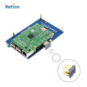 5 "800x480 LCD Raspberry Pi Display mit 4-Draht-resistiver Berührung und kompatibel mit Raspberry Pi und PC-Eingang