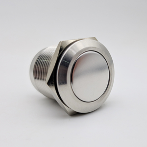 2022 IP65 spritzwasser geschützter runder Druckknopf schalter Selbst hemmender Druckknopf schalter mit 16 mm Durchmesser - Product Image 4