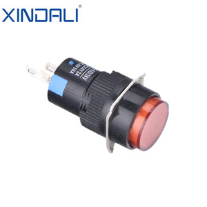 XDL16-AXD 24vプラスチックスプリングリターンインジケーターライトプッシュボタンミニ電気スイッチ - Product Image 3