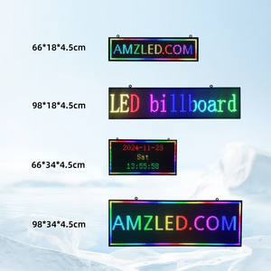 Полноцветная цифровая плата для сообщений RGB, программируемая светодиодная табличка для вывески текста для наружного использования - Product Image 6