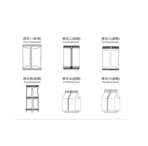 粉末および液体効率の良いポーチ充填ユニット均一計量用垂直自動包装機 - Product Image 2