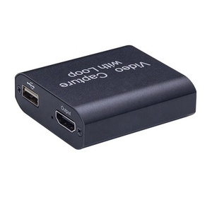 Tarjeta de captura de video USB con salida en bucle Alta definición HDTV Laptop Switch Live PS4 Tarjeta de captura de juegos - Product Image 1