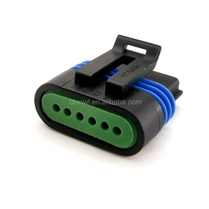 ขั้วต่อสายไฟ6ขาแบบแยกสาย RCP CRIMP ST สายยึดปิดผนึกซ็อกเก็ตยานยนต์12162210 12162261 12162260 - Product Image 2