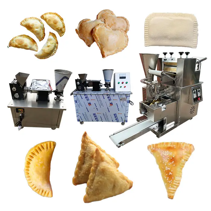 Penjualan langsung pabrikan mesin pembuat pangsit otomatis penuh mesin ravioli mini rumah tangga pembuat Pres molder empanada