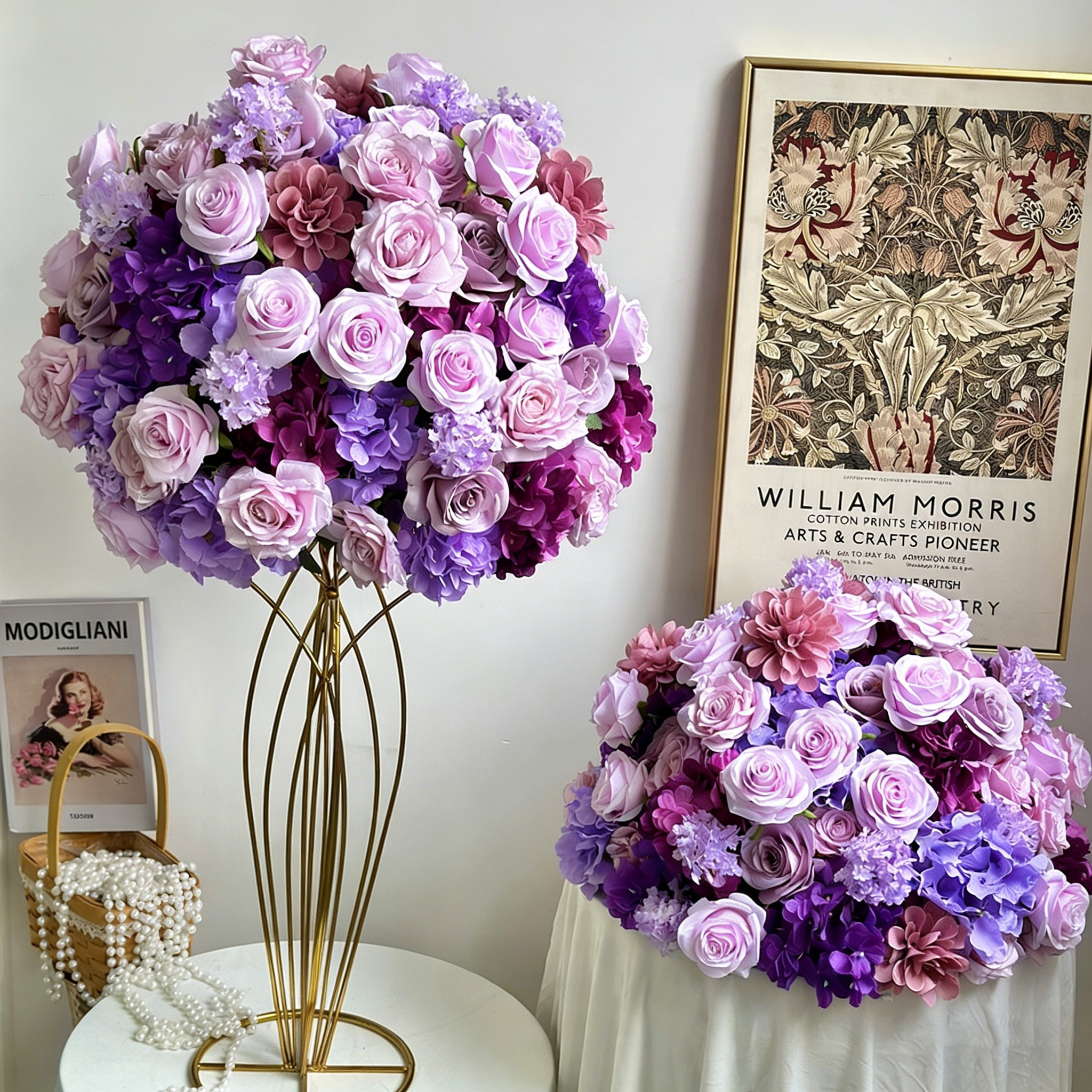Boule de fleurs 40