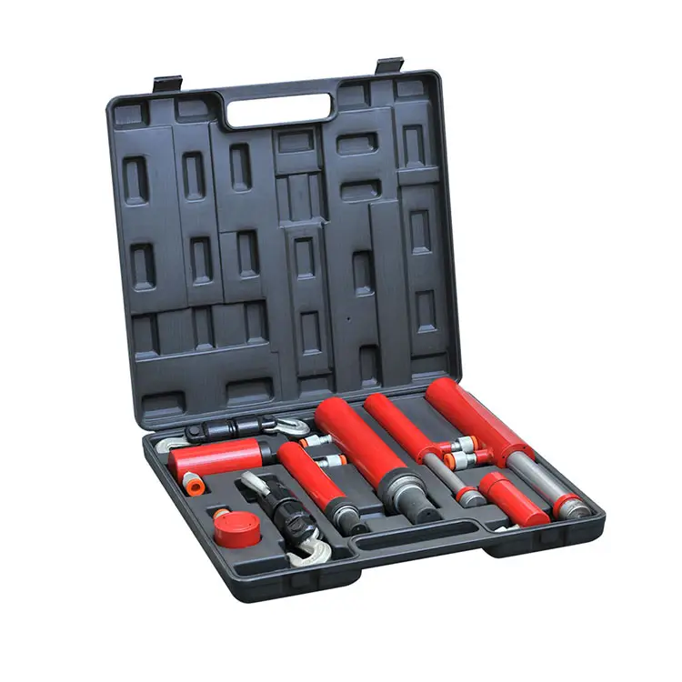 Kit de reparo de jack de porta hidráulica resistente, ferramentas de colisão de carro