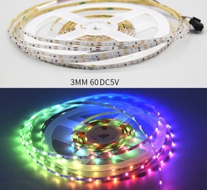 3mm 2812B Programmable Built-in IC Programmable Atmosphere Full-color <strong>Running</strong> Light Strip