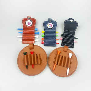 Bán buôn tùy chỉnh chính hãng Da <span class=keywords><strong>Golf</strong></span> Túi <span class=keywords><strong>tag</strong></span> PU hành lý thẻ với trống <span class=keywords><strong>Golf</strong></span> Bóng đánh dấu cho cá nhân - Product Image 1