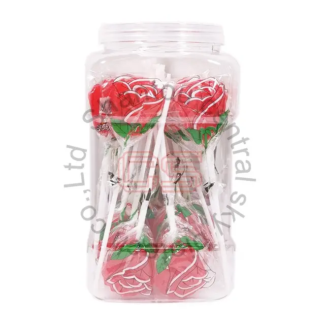 День Святого Валентина в форме розы леденец конфеты
