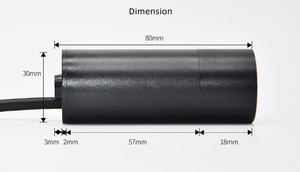 Direct Sales Small Type 1080P 3MP Network <strong>Camera</strong> Infrared <strong>IP</strong> <strong>Camera</strong> with <strong>LEDs</strong> 3.6mm/6mm Lens RJ45 Port 30*80mm - Product Image 5