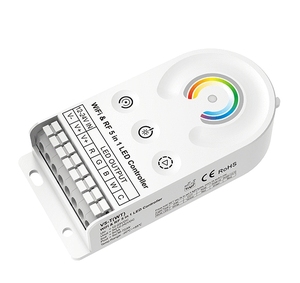 Skydance V5-T(WT) (приложение Tuya) 12-24VDC WiFi и RF 5-в-1 Fnction контроллер для использования в качестве пульта дистанционного управления, выходной сигнал RF 2,4G - Product Image 4
